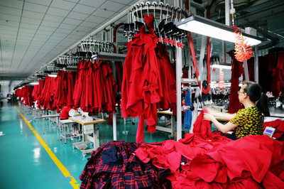 服裝工廠作業(yè)