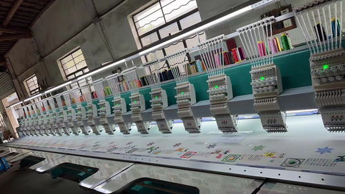 服裝廠(chǎng)幾個(gè)月的高速繡花機(jī)轉(zhuǎn)讓